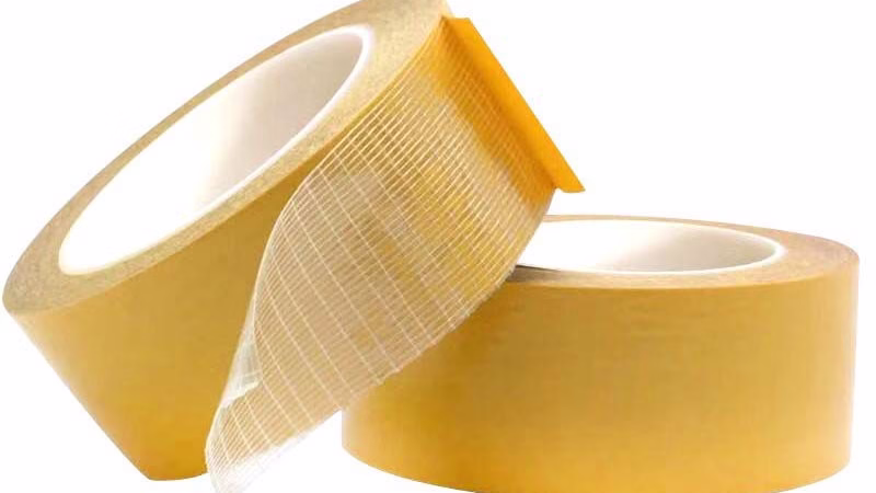 Fiberglass mesh double sided tape