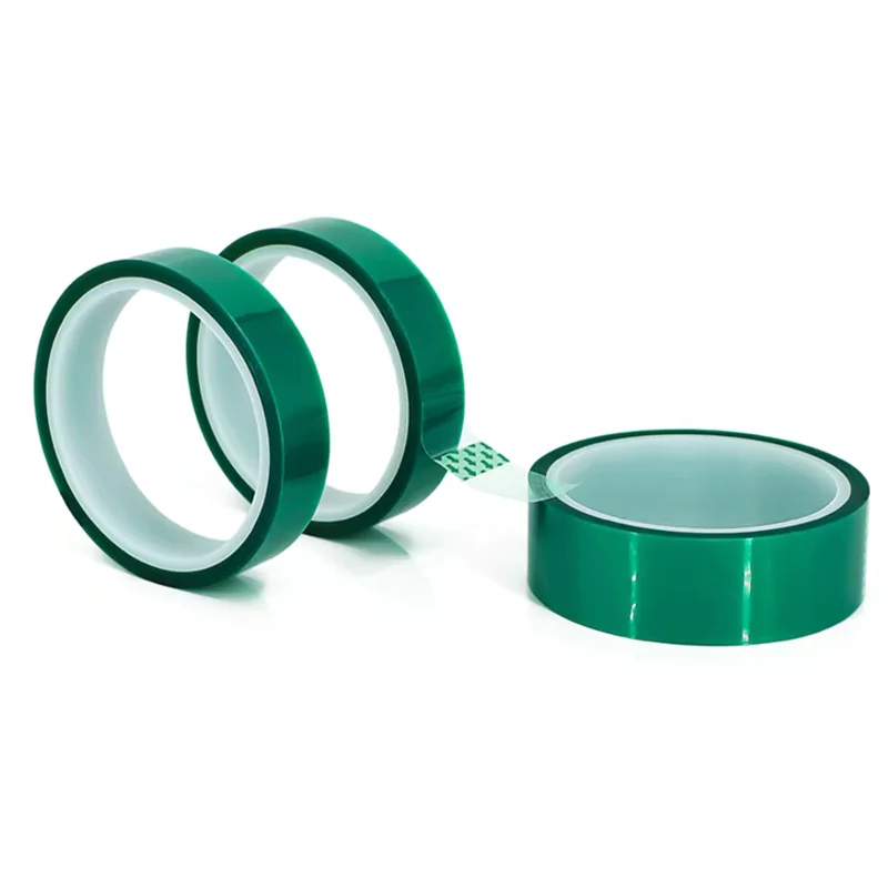 Polyester tape for masking and insulation applications