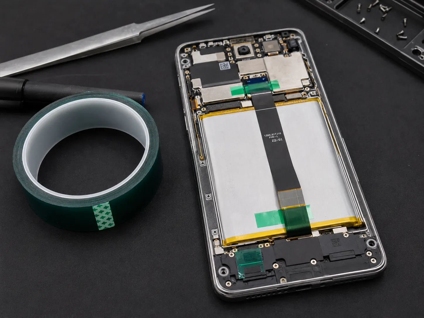 PET high temperature tape used in battery module assembly