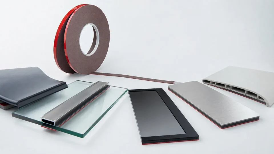 ouble-sided acrylic foam tape for automotive, glazing, electronics, nameplate, and rail bonding